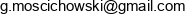 Grzegorz Moscichowski Email address