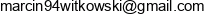 Marcin Witkowski Adres e-mail