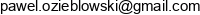 Kancelaria Prawna Pawel Ozieblowski Email address