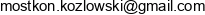 Jakub Kozlowski Most Kon Pracownia Projektowa Email address