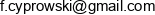 Filip Cyprowski Infobrokering Adres e-mail