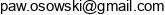 Pawel Osowski Adres e-mail Pawel Osowski Adres e-mail
