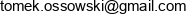 Tomasz Ossowski Uslugi Korepetytorskie Email address