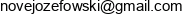 Nove Jaroslaw Jozefowski Email address