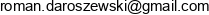 Roman Daroszewski Inwestycje Finansowe Email address