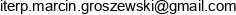 Iterp Marcin Groszewski Email address