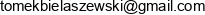 Tomasz Bielaszewski Wlosek Adres e-mail