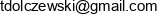 Backup Tomasz Dolczewski Email address