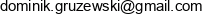 Pdm Projekt Dominik Gruzewski Email address