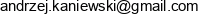 Andrzej Kaniewski Consulting Adres e-mail