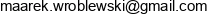 M Tek Wroblewski Email address