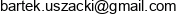 It Wezyr Bartosz Uszacki Email address