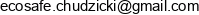 Ecosafe Consulting Marcin Chudzicki Email address