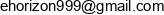 Ehorizon Email address