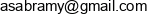 Asabramy Email address
