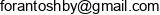 Anton Oshmian Email address