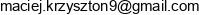 Icus Maciej Krzyszton Email address