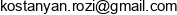Kostanyan Company Email address