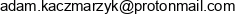 Softby Adam Kaczmarzyk Email address