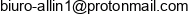 Allin1 Adres e-mail