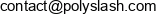 Polyslash Adres e-mail