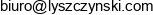 Imienia Kazimierza Lyszczynskiego Email address