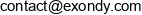 Exondy Email 1