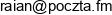 Raian Adres e-mail Raian Adres e-mail