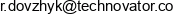 Technovator Health Email address