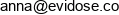 Evidose Email address
