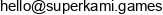 Superkami Adres e-mail