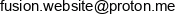 Fusion Website Bartosz Gruszka Email address Fusion Website Bartosz Gruszka Email address