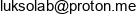 Lukso Lab Adres e-mail