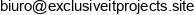 Exclusive It Projects Adres e-mail