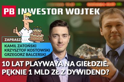 10 lat PlayWaya na giełdzie. Pęknie 1 mld zł z dywidend? INWESTOR WOJTEK